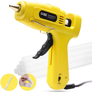 "Hot Glue Gun" High Temp-Cobiz Full Size (Not Mini) 60/100W Dual Power Heavy Duty