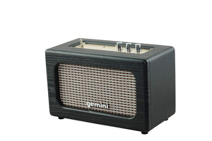 Gemini Sound GTR-100 Retro Bluetooth Portable Speaker