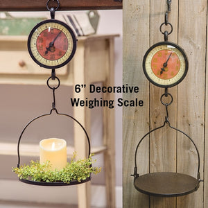 Decorative Weighing Scale, 6"